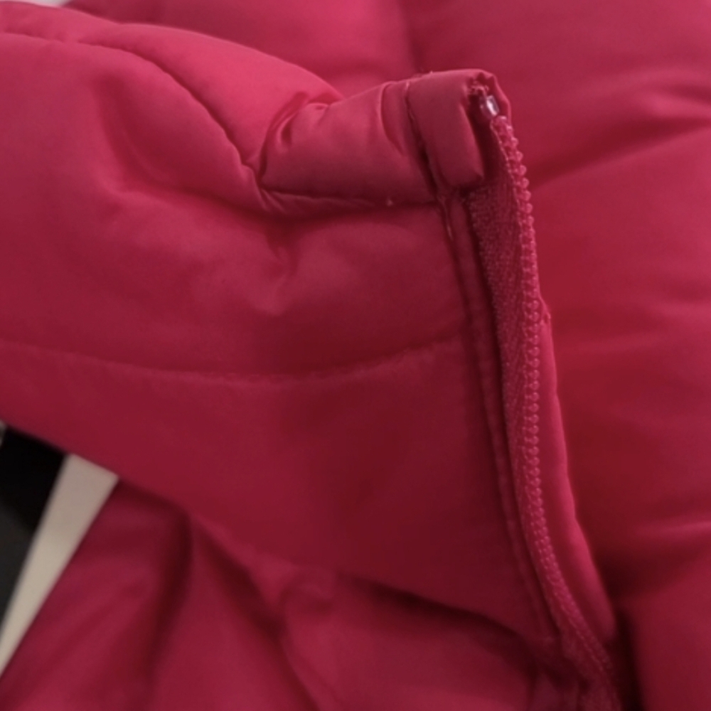 Talbots Bright Pink Puffer Jacket Size S, New - Picture 9 of 14